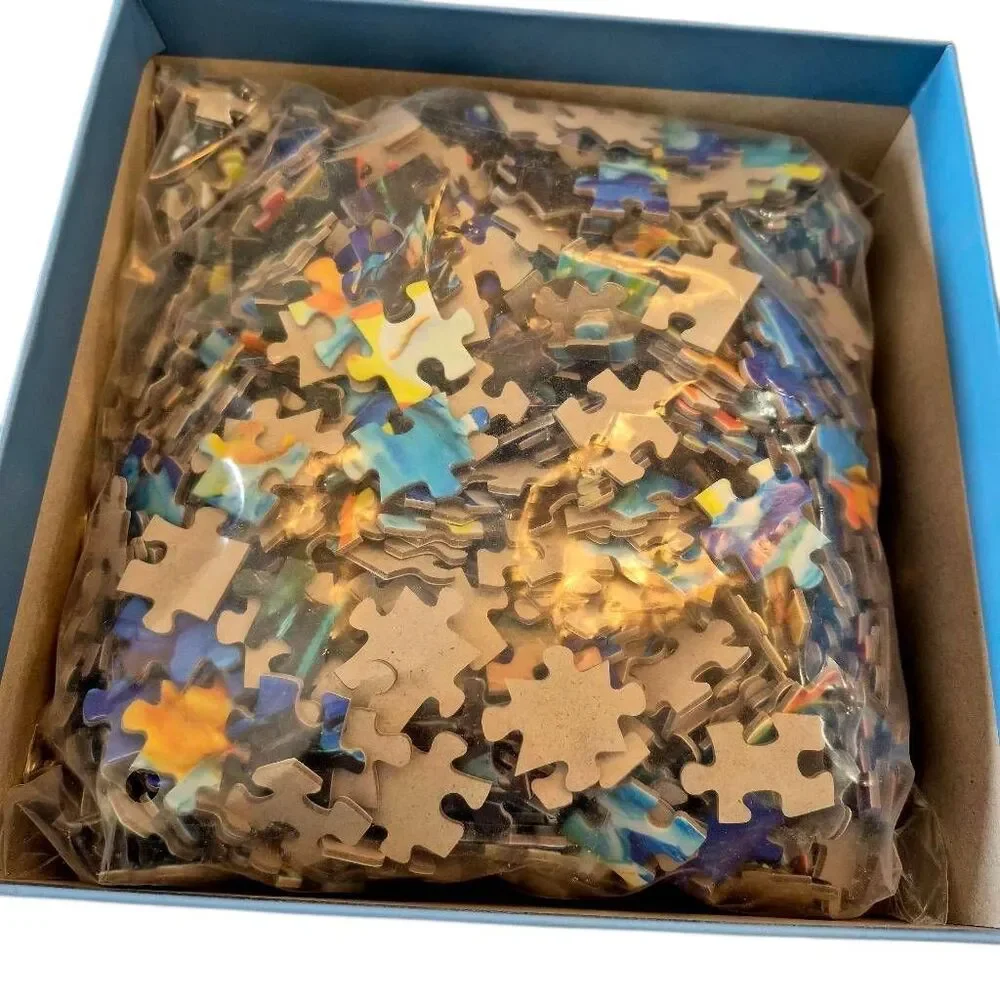 hNCL Halloween Night Van Gogh Style 1000 pc Jigsaw Puzzle NEW